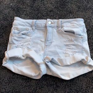 american eagle jean shorts